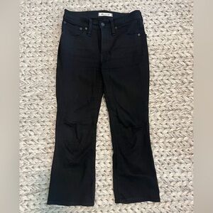 Madewell Black Women's Petite Bootcut Jeans